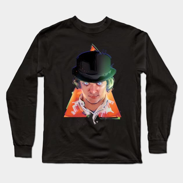 Clockwork Orange Long Sleeve T-Shirt by nabakumov